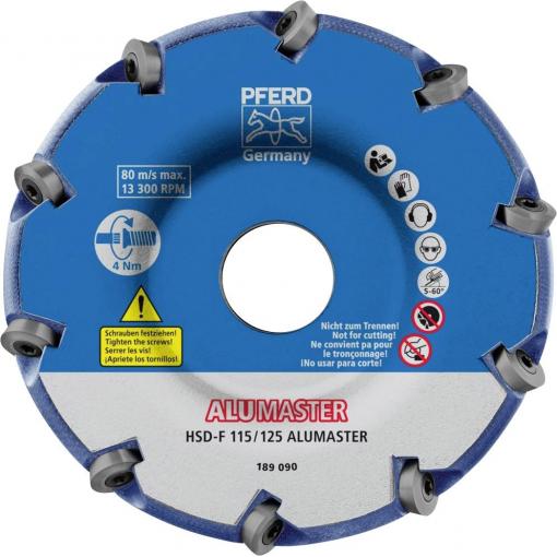 PFERD TOOLS 22000012 kotoučová fréza, Vnější Ø 115 mm, Pracovní délka 13 mm