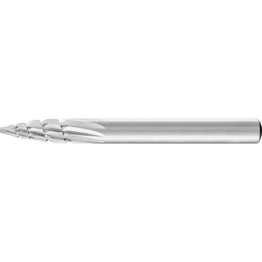 PFERD TOOLS 22440726 frézovací kolík , lomený oblouk, Délka 60 mm, Vnější Ø 6 mm, Pracovní délka 18 mm, Ø hřídele 6 mm