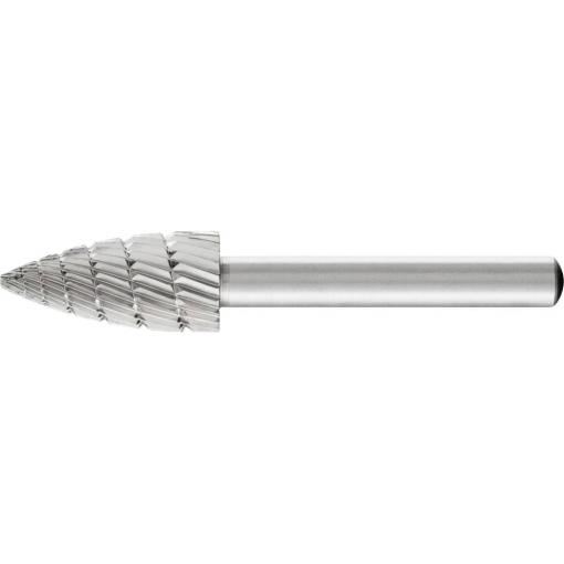 PFERD TOOLS 22441536 frézovací kolík , lomený oblouk, Délka 65 mm, Vnější Ø 12 mm, Pracovní délka 25 mm, Ø hřídele 6 mm