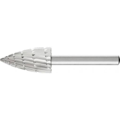 PFERD TOOLS 22441826 frézovací kolík , lomený oblouk, Délka 70 mm, Vnější Ø 16 mm, Pracovní délka 30 mm, Ø hřídele 6 mm