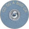 PFERD TOOLS CD 50 A 600 CK 42755060 brusný list Zrnitost 600 (Ø) 50 mm 100 ks