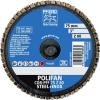 PFERD TOOLS 47202536 CDR PFF 75 Z 80 vějířovitý brusný kotouč Průměr 75 mm Slitina na bázi kobaltu, bronz, titan, měď, mosaz, nerezová ocel, Šedá / tvárná