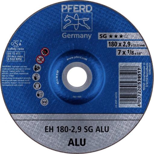 PFERD TOOLS EH 180-2,9 SG ALU 61323323 řezný kotouč lomený 180 mm 25 ks hliník, neželezné kovy
