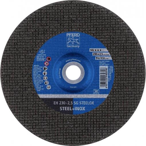 PFERD TOOLS EH 230-2,5 SG STEELOX 61324223 řezný kotouč lomený 230 mm 25 ks nerezová ocel, ocel