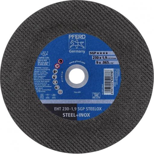 PFERD TOOLS EHT 230-1,9 SGP STEELOX 61328702 řezný kotouč rovný 230 mm 25 ks nerezová ocel, ocel