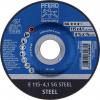 PFERD TOOLS 62211436 E 115-4,1 SG STEEL brusný kotouč lomený Průměr 115 mm Ø otvoru 22.23 mm ocel 10 ks