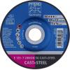 PFERD TOOLS 62212747 E 125-7 ZIRKON SG CAST+STEEL brusný kotouč lomený Průměr 125 mm Ø otvoru 22.23 mm Šedá / tvárná litina, ocel, ocelový odlitek 10 ks