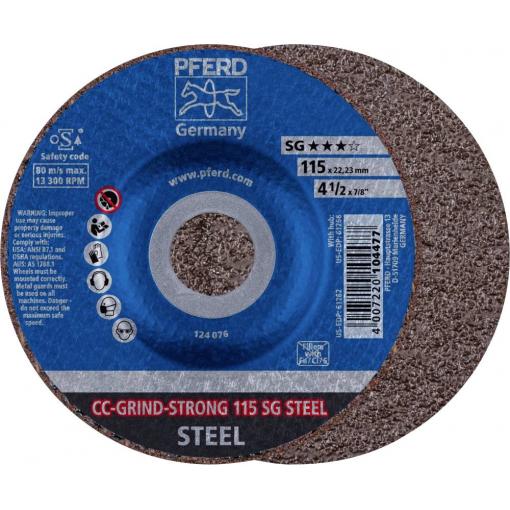 PFERD TOOLS 64181115 brusný kotouč Průměr 115 mm Zrnitost=60 10 ks