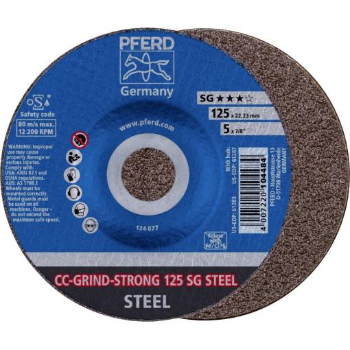 PFERD TOOLS 64181125 brusný kotouč Průměr 125 mm Zrnitost=36 10 ks