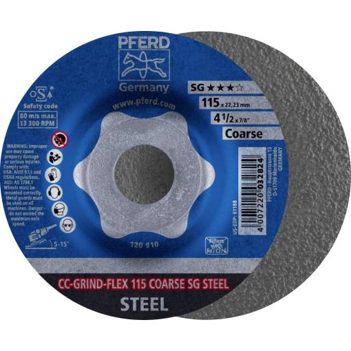 PFERD TOOLS 64188115 brusný kotouč Průměr 115 mm Zrnitost=36 10 ks