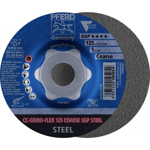 PFERD TOOLS 64188126 brusný kotouč Průměr 125 mm Zrnitost=36 10 ks