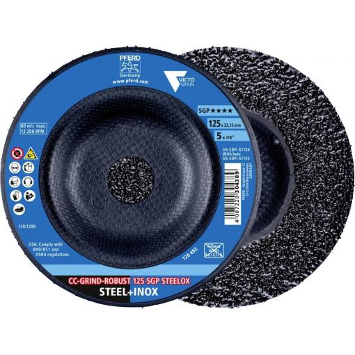 PFERD TOOLS 64195126 brusný kotouč Průměr 125 mm Zrnitost=36 10 ks