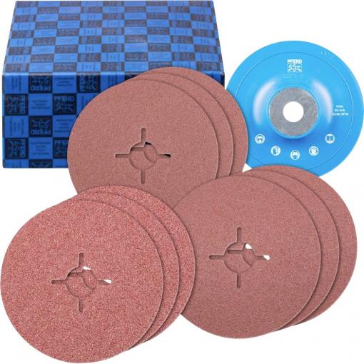 PFERD TOOLS SET FS 125-22 UNIVERSAL 64198001 brusný papír pro brusné kotouče (Ø) 125 mm 1 ks