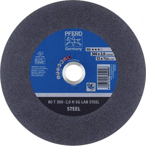 PFERD TOOLS 80 T 300-2,0 H SG LAB STEEL/32,0 66300100 řezný kotouč rovný 300 mm 20 ks kalená ocel , litina , ocel, ocel, ocelový odlitek, ocelový odlitek