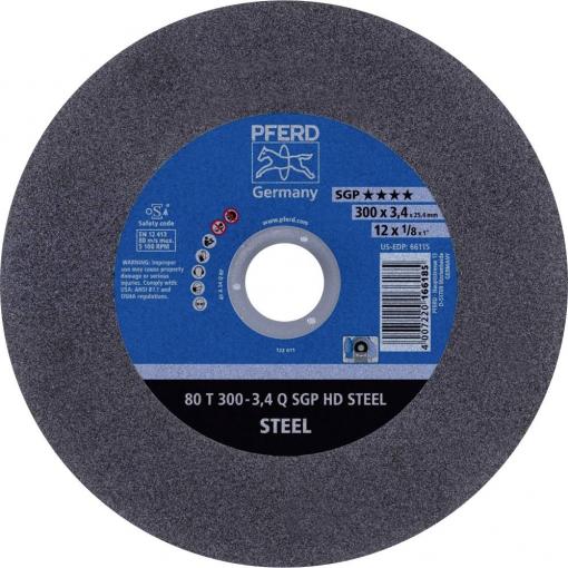 PFERD TOOLS 80 T 300-3,4 Q SGP HD STEEL/25,4 66323025 řezný kotouč rovný 300 mm 20 ks kalená ocel , ocel