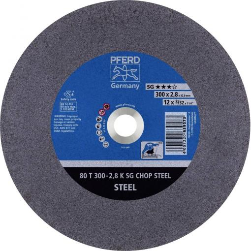 PFERD TOOLS 80 T 300-2,8 K SG CHOP STEEL/32,0 66323071 řezný kotouč rovný 300 mm 20 ks kalená ocel , ocel