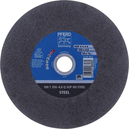 PFERD TOOLS 100 T 350-4,0 Q SGP HD STEEL/25,4 66323625 řezný kotouč rovný 350 mm 10 ks kalená ocel , ocel