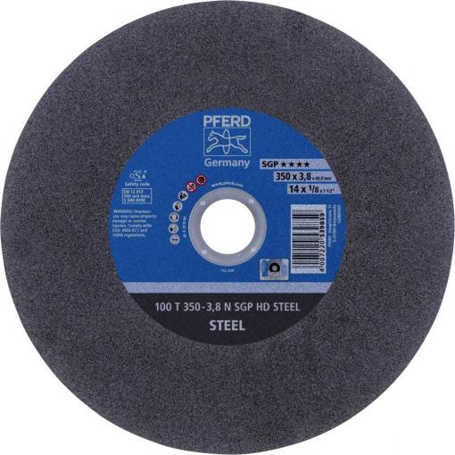 PFERD TOOLS 100 T 350-3,8 N SGP HD STEEL/40,0 66323695 řezný kotouč rovný 350 mm 10 ks kalená ocel , ocel