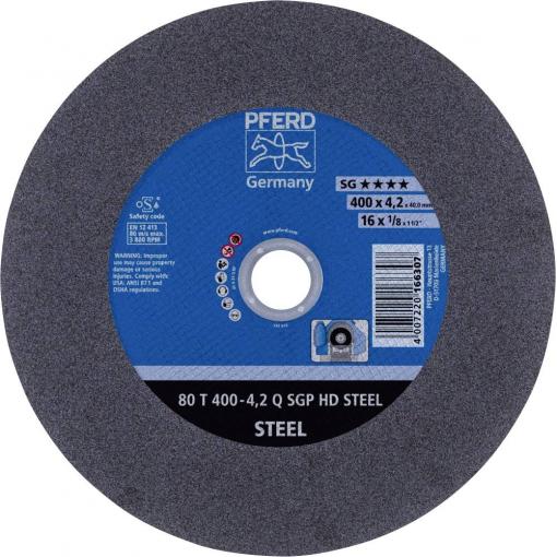 PFERD TOOLS 80 T 400-4,2 Q SGP HD STEEL/40,0 66324040 řezný kotouč rovný 400 mm 10 ks kalená ocel , ocel