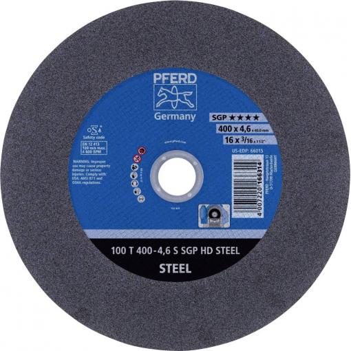PFERD TOOLS 100 T 400-4,6 S SGP HD STEEL/40,0 66324140 řezný kotouč rovný 400 mm 10 ks kalená ocel , ocel