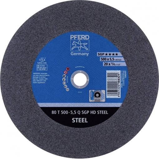 PFERD TOOLS 80 T 500-5,5 Q SGP HD STEEL/40,0 66325040 řezný kotouč rovný 500 mm 5 ks kalená ocel , ocel