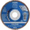 PFERD TOOLS 67612536 PFF 125 CO-FREEZE 36 SG INOX vějířovitý brusný kotouč Průměr 125 mm Ø otvoru 22.23 mm Zrnitost 36 Slitina na bázi niklu, Superslitiny na