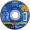 PFERD TOOLS 67648115 PFF 115 A 80 PSF STEELOX vějířovitý brusný kotouč Průměr 115 mm Ø otvoru 22.23 mm Zrnitost 80 nerezová ocel, ocel 10 ks