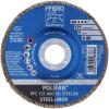 PFERD TOOLS 67708125 PFC 125 A 80 SG STEELOX vějířovitý brusný kotouč Průměr 125 mm Ø otvoru 22.23 mm Zrnitost 80 nerezová ocel, ocel 10 ks