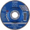 PFERD TOOLS 67711536 PFC 115 CO-FREEZE 36 SG INOX vějířovitý brusný kotouč Průměr 115 mm Ø otvoru 22.23 mm Slitina na bázi niklu, Superslitiny na bázi niklu