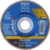 PFERD TOOLS 67744125 PFC 125 A 40 PSF STEELOX vějířovitý brusný kotouč Průměr 125 mm Ø otvoru 22.23 mm Zrnitost 40 nerezová ocel, ocel 10 ks