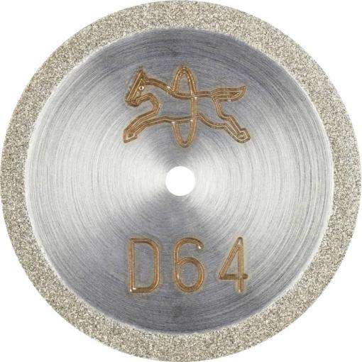 PFERD TOOLS 68402206 D1A1R 22-0,5-1,7 D 64 GAD diamantový řezný kotouč Průměr 22 mm Ø otvoru 1.7 mm Duroplast , sklo, tvrdokov, Abrazivní materiály, Technická