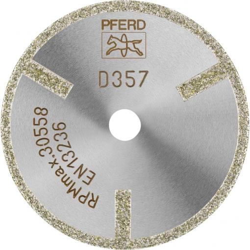 PFERD TOOLS 68405063 D1A1R 50-2-6 D 357 GAG diamantový řezný kotouč Průměr 50 mm Ø otvoru 6 mm Duroplast , Technická keramika 1 ks