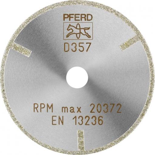 PFERD TOOLS 68407103 D1A1R 75-2-10 D 357 GAG diamantový řezný kotouč Průměr 75 mm Ø otvoru 10 mm Duroplast , Technická keramika 1 ks