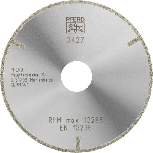 PFERD TOOLS 68411238 D1A1R 115-2-22,23 D 427 GAG diamantový řezný kotouč Průměr 115 mm Ø otvoru 22.23 mm Duroplast , Technická keramika 1 ks