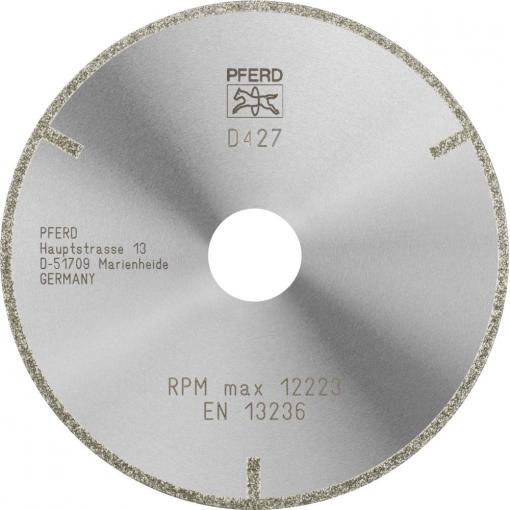 PFERD TOOLS 68412238 D1A1R 125-2-22,23 D 427 GAG diamantový řezný kotouč Průměr 125 mm Ø otvoru 22.23 mm Duroplast , Technická keramika 1 ks