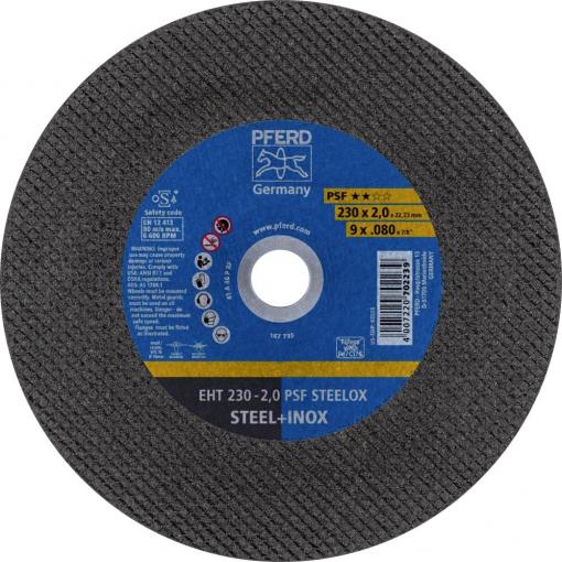 PFERD TOOLS EHT 230-2,0 PSF STEELOX 69901410 řezný kotouč rovný 230 mm 25 ks nerezová ocel, ocel