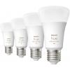 Philips Hue sada 4 LED žárovek 871951432840200 Energetická třída (EEK2021): F (A - G) Hue White & Col. Amb. Viererpack 4x570lm 60W E27 9 W teplá až studená bílá