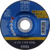 PFERD TOOLS 62011634 E 115-7 PSF STEEL brusný kotouč lomený Průměr 115 mm Ø otvoru 22.23 mm litina , ocel, ocelový odlitek 10 ks