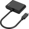 Hama 00200313 USB-C® / HDMI / VGA adaptér [1x USB-C® zástrčka - 1x VGA zásuvka, HDMI zásuvka] černá