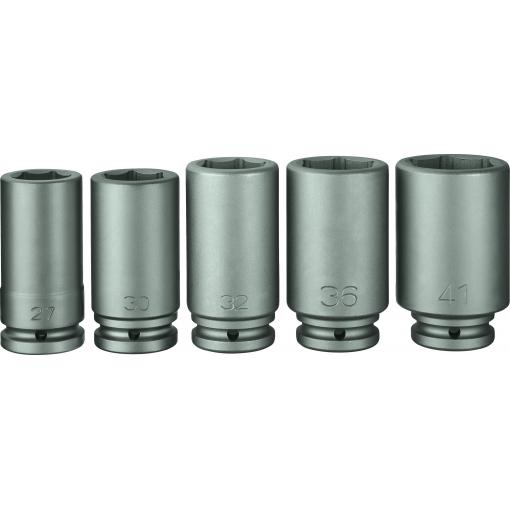 Fein 62405323020 3/4 (20 mm) rázový nástrčný klíč 27 mm, 30 mm, 32 mm, 36 mm, 41 mm