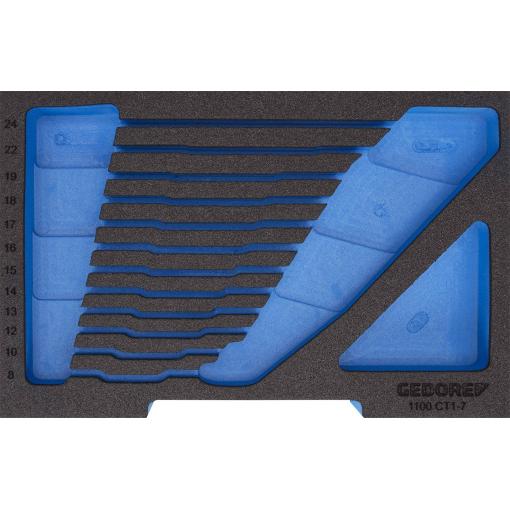 Gedore 2835924 EI-1100 CT1-7 Pěnová vložka (d x š) 230 mm x 157.5 mm