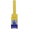 LogiLink C6A037S RJ45 USB kabel CAT 6A S/FTP 1.00 m žlutá 1 ks