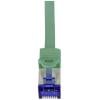 LogiLink C6A095S RJ45 USB kabel CAT 6A S/FTP 10.00 m zelená 1 ks