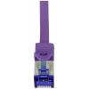 LogiLink C6A049S RJ45 USB kabel CAT 6A S/FTP 1.50 m fialová 1 ks