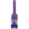 LogiLink C6A109S RJ45 USB kabel CAT 6A S/FTP 15.00 m fialová 1 ks