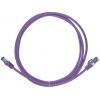 LogiLink C6A109S RJ45 USB kabel CAT 6A S/FTP 15.00 m fialová 1 ks