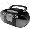 soundmaster SCD7800SW SCD7800SW rádio s kazetovým přehrávačem, DAB+, FM, AUX, CD, kazeta, USB, funkce alarmu, černá