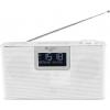 soundmaster DAB700WE DAB700WE stolní rádio, DAB+, FM, AUX, Bluetooth, SD, USB, hlasitý odposlech, včetně mikrofonu, funkce alarmu, bílá
