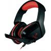 Berserker Gaming AVRAK Gaming Sluchátka Over Ear kabelová stereo černá, červená