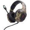 Berserker Gaming ARMY THOR Gaming Sluchátka Over Ear kabelová stereo černá, zelená regulace hlasitosti
